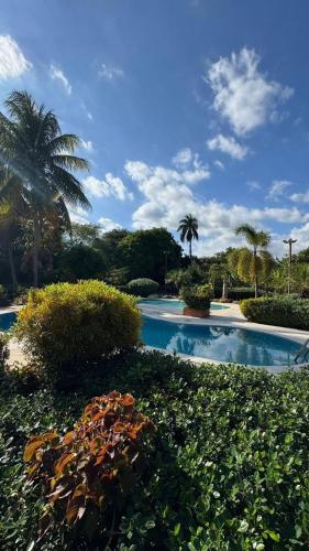 Garden, La Villa Banileja 2 Pools BBQ 2 Billiards in Bani