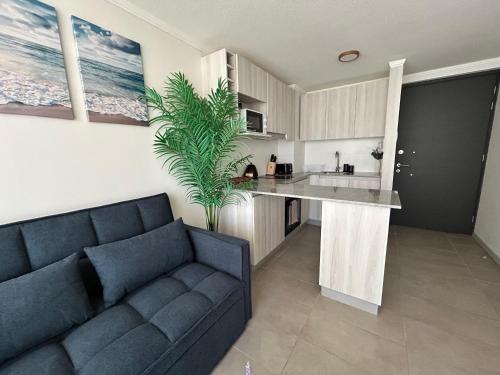 Moderno departamento a pasos de la playa y casino enjoy