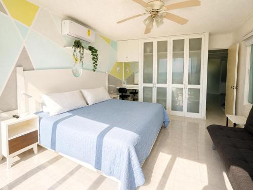 Terrace Ocean View Beautiful Beachfront Apartments Brisas Shores, Cancún (Foto 8)
