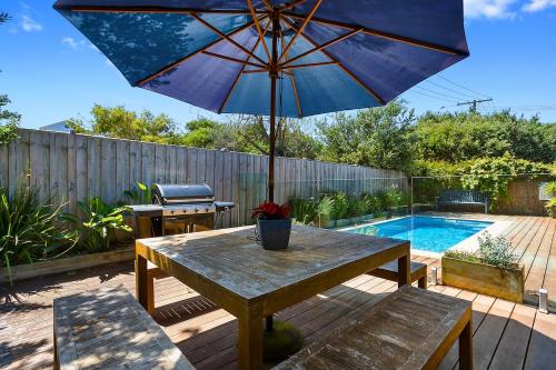 Sea Brim- all year round heated pool pet friendly in St Andrews Beach