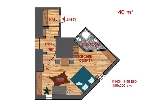 Romantic Studio in Old Town Prague - image 7