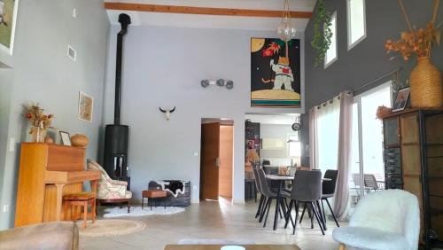 Maison Landaise - 165m2 avec piscine in Commensacq