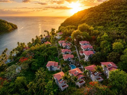 Vedere exterior, Oasis Marigot in Marigot Bay