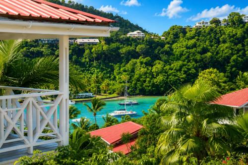 Vedere, Oasis Marigot in Marigot Bay