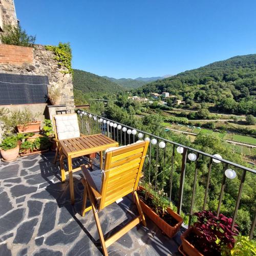 Erkély/terasz, Ca la Clareta in Castellfollit de la Roca