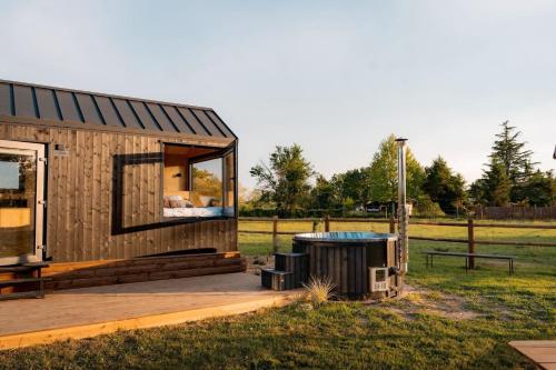 Fonneuve Les Crins - Parcel Tiny House - Tiny House entourée par les chevaux à 45mn de Toulouse MAE-5113