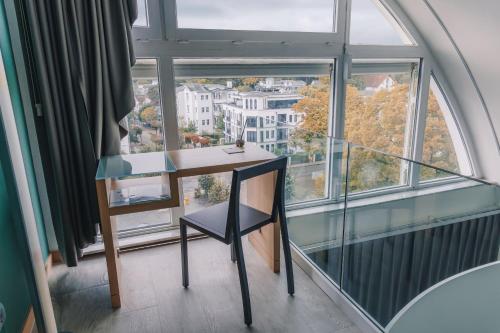 Näkymä, Hotel AM MEER & Spa in Ostseebad Binz