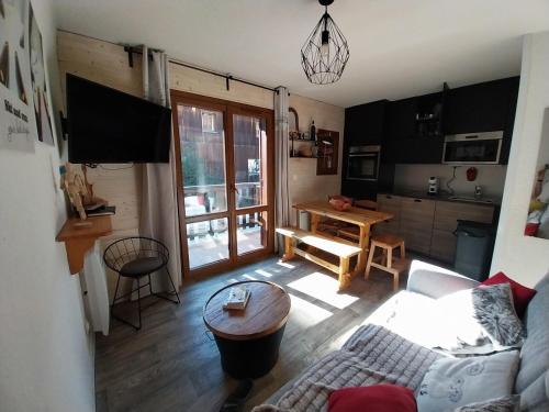 Résidence Les Bergers - Studio cabine 4 personnes 2 exposé Ouest MAE-7814