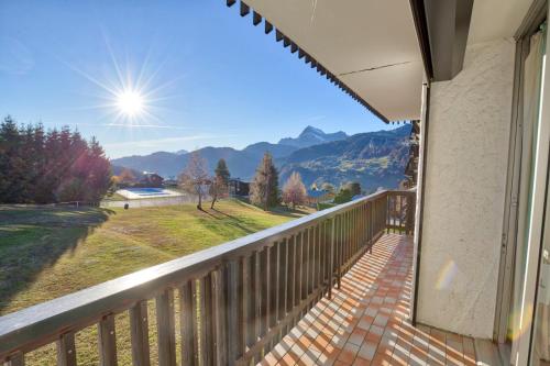 Résidence Les Alpages - Appartement Sud avec vues montagnes, skis aux pieds MAE-2664