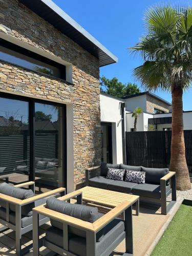 Villa contemporaine - Jacuzzi - Plage à 5 minutes - Location, gîte - Plérin