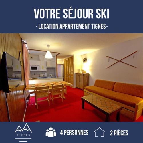 Le Prariond - Au centre de la station appartement pour 4 pers. MAE-1314