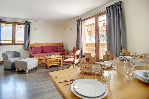 Résidence Les Cristaux - Appartement spacieux & rénové · Proche des pistes · Balcon · Hammam · Sauna · WIFI MAE-0084