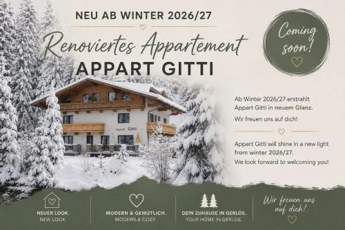 Appart Gitti in Gerlos, Österreich