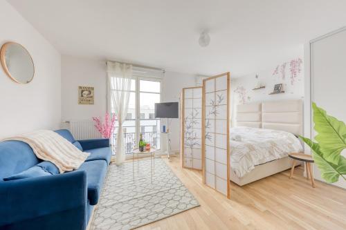 Luxury New - All equipped - Up to 4 persons - Parking Rue Gratuit - M8 - RERD - Paris 10mn - Mobility Lease - Location saisonnière - Maisons-Alfort