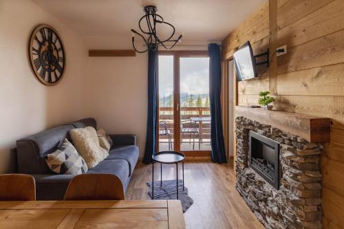 Résidence Les Hauts De Preclaux - Appartement chaleureux au coeur de la station MAE-6194
