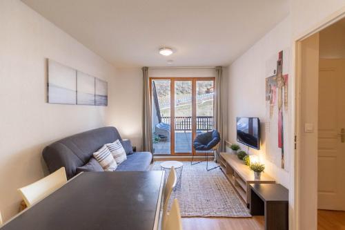 Résidence Les Terrasses Du Soleil D'or - Appartement chaleureux avec terrasse vue pistes MAE-6864
