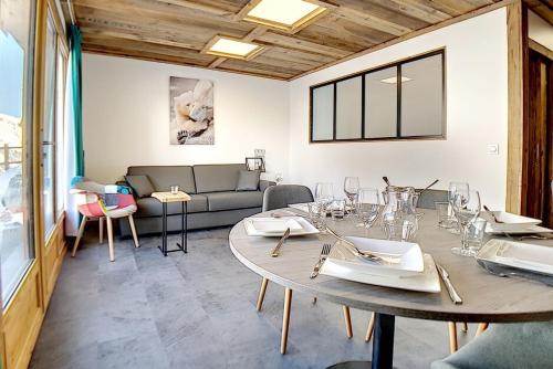Résidence Les Cristaux - Appartement rénové · Proche des pistes · Balcon · Hammam · WIFI · Sauna MAE-6704