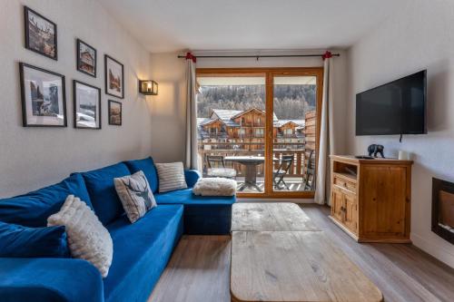 Résidence Le Balcon Des Airelles - Appartement chaleureux au coeur des Orres 1800 MAE-3661