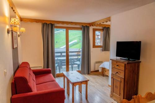 Résidence Les Hauts De Preclaux - Appartement duplex avec balcon face aux pistes MAE-7271