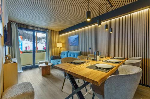 Résidence Les Hauts De Preclaux - Sublime appartement rénové avec vue sur les pistes MAE-9001