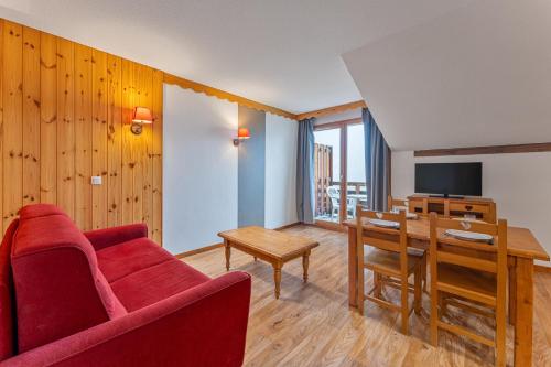 Résidence Les Hauts De Preclaux - Chaleureux studio avec balcon face aux pistes MAE-4451