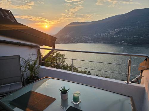 Vista Lago Como con terrazza