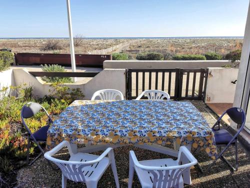 Résidence Les Aigues Marines - Appartement 3 pièces pour 7 personnes avec Wifi face à la mer à Port Leucate en rez de chaussée. réf: 1AM_102 MAE-5854