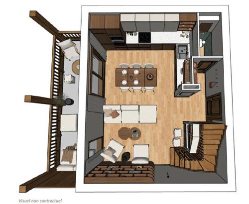 Résidence Les Alpages - 4 Pièces pour 8 Personnes MAE-1703