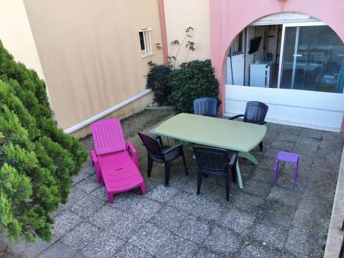 Résidence Copacabana - Appartement deux pièces avec accès direct à la plage à Port Leucate. Réf: 1COP_102A MAE-6494