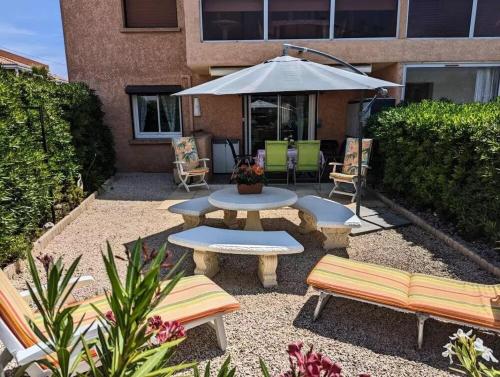Résidence Embruns - Appartement 4 couchages avec belle terrasse à deux pas de la mer MAE-4631