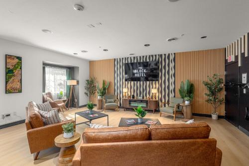 Pub/Lounge, The Block Hotel in Bentonville (Arkansas)