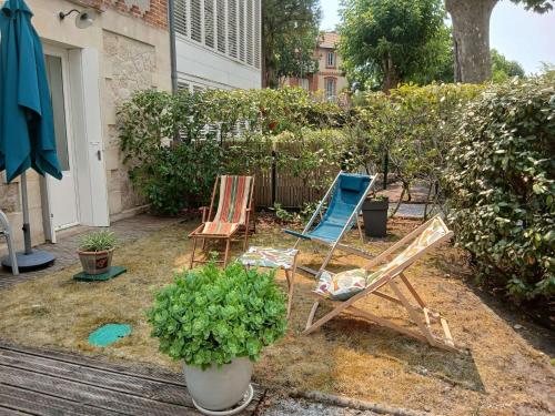 Résidence Les Pins Tranquilles - Arcachon Ville d’Hiver – Charmant T3 avec Terrasse Privée + parking MAE-9514