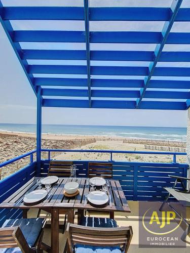 Résidence Bleu Marine - Appartement vue mer 4 personnes, résidence avec piscine, Lacanau Océan MAE-0461