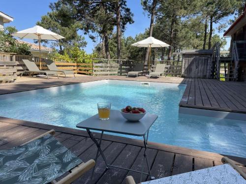 Résidence 05034-lacanau Ocean - Villa familiale 12 pers. – Piscine & nature – Lacanau Océan MAE-2543