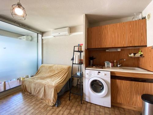 Résidence Le Lagon Bleu - Studio cabine dans résidence Avec piscine et Climatisation MAE-7221
