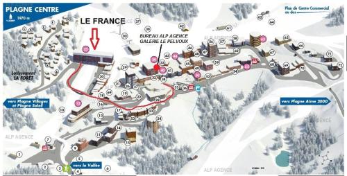 Résidence Le France - Studio 2 pers - LE FRANCE - 715FR - PLAGNE CENTRE MAE-8914 (Residence Le France - Studio 2 pers - LE FRANCE - 715FR - PLAGNE CENTRE MAE-8914) in 拉普拉涅