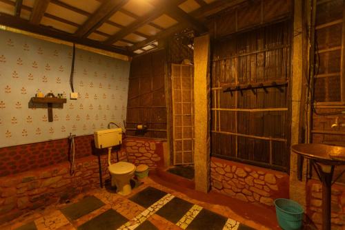 Bathroom, Bhakti Kutir Huts in Palolem