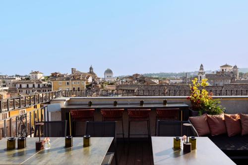 Balcony/terrace, Otivm Hotel in Colosseum and Foro Romano