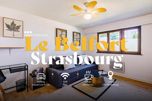 Studio Belfort - Centre Ville Strasbourg - Quartier calme - Espace vert