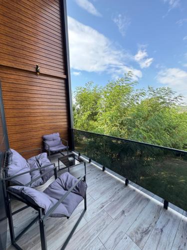 Balcony/terrace, Casutele Regale in Berca