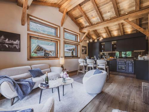 Chalet vue Mont-Blanc - 4 pers. - FR-1-343-281