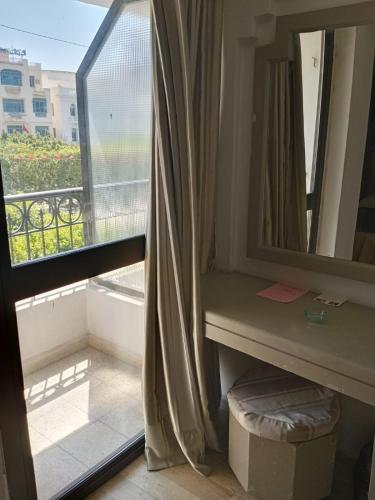 Balcon/terrasse, Hotel Excel Tunis in Autre quartier