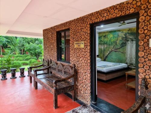 Exterior view, Panchobon Art Resort in Bolpur