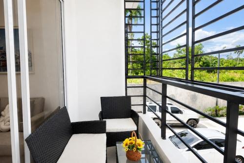 Comfortable 3BR for Families WiFi - AC and Terrace in Villa Mella