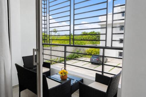 Comfortable 3BR for Families WiFi - AC and Terrace in Villa Mella