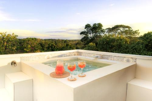 Santorini Colombiano con Jacuzzi Privado Escapada Perfecta