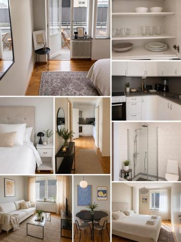 Furnished 2 bedroom apartment with a balcony in the heart of Sundbyberg in 순드뷔베리
