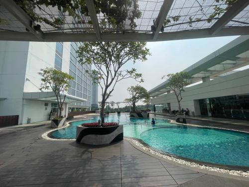 Swimming pool, u residence 2 golf view studio lippo karawaci near Pempek rizki