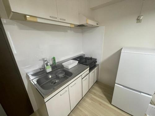 Cocina, 篠原橋マンション1b in Nakagawa