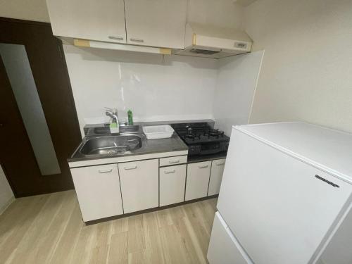 Cocina, 篠原橋マンション1b in Nakagawa